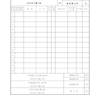 반납및인수증(1) 반납및인수증(1)